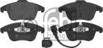 Febi 16760 комплект тормозных колодок, дисковый тормоз на VW TIGUAN (5N_)
