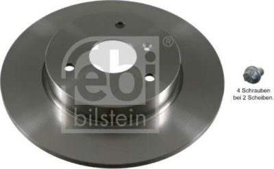 Febi 22345 тормозной диск на SMART FORTWO купе (451)