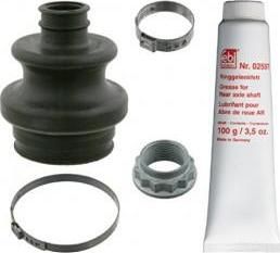 FEBI Пыльник ШРУСа (+смазка 180грамм) Универсальный (D=75/92/100/108/116mmxd=27mm) (27111, 27111)