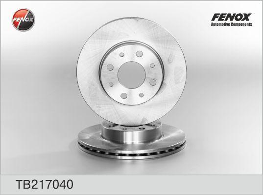 FENOX Диск тормозной передний (к-кт 2 шт., цена за 1 шт.) (TB217040)