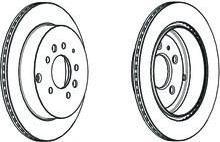 Ferodo DDF1819C тормозной диск на MAZDA CX-7 (ER)