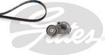 Gates K015PK1545 поликлиновой ременный комплект на OPEL ZAFIRA B Van