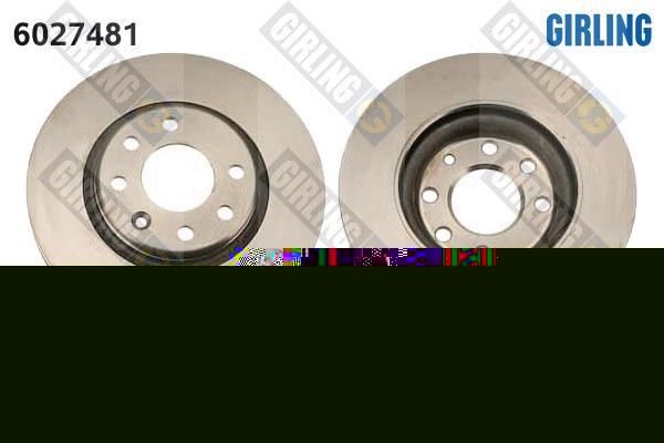 Girling 6027481 тормозной диск на VOLVO 460 L (464)