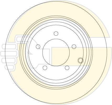 Girling 6063264 тормозной диск на DODGE CALIBER