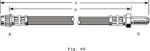 Girling 9002288 тормозной шланг на PEUGEOT 306 (7B, N3, N5)