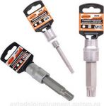 головка (1/2,L=100mm) со вставкой SPLINE M10 (АвтоDело)Professional 39200