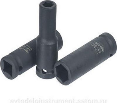 головка торцевая ударная *16 (DR1/2 высокая) (АвтоDело) (40026)