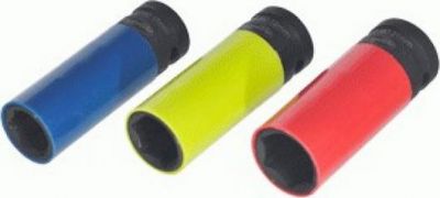 головка ударная колёсная *19 (1/2,L= 85mm с пласт.защитой) АвтоDело 39229