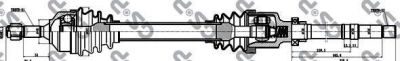 GSP 245094 Привод в сборе PEUGEOT 206 1.1-1.6 98- прав.