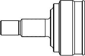 GSP 834007 ШРУС MAZDA 323 1.3>2.0 89>95 нар. (77011S)
