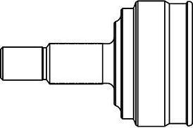 GSP 844041 ШРУС OPEL ASCONA/KADETT 1.0>1.6 81>93 нар. (0374066)