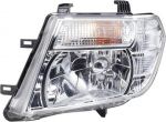 HELLA Фара L NISSAN PATHFINDER/NAVARA 05- (260605X10B, 1EE238055-011)