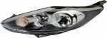 HELLA Фара L FORD Fiesta VI H7/H1 Хром/черный (1EJ247045-311)