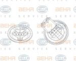 HELLA Регулятор моторчика печки SKODA FABIA/ROOMSTER 00- (6Q0 959 263 A, 5HL351321-301)