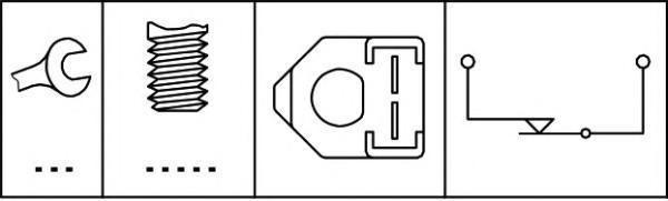 HELLA Датчик стоп сигнала AUDI/VW/SKODA/SEAT (6DF003263-081)