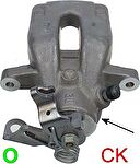 Hella 8AC 355 383-571 тормозной суппорт на PEUGEOT 308 CC