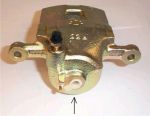 Hella 8AC 355 388-051 тормозной суппорт на NISSAN 100 NX (B13)