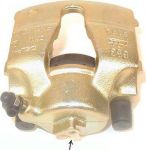 Hella 8AC 355 388-791 тормозной суппорт на OPEL ASTRA G универсал (F35_)