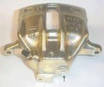 Hella 8AC 355 390-661 тормозной суппорт на AUDI A4 Avant (8D5, B5)