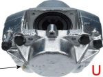 Hella 8AC 355 392-901 тормозной суппорт на MERCEDES-BENZ седан (W123)