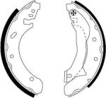 Hella 8DB 355 001-431 комплект тормозных колодок на FORD MONDEO I седан (GBP)