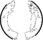 Hella 8DB 355 002-821 комплект тормозных колодок на HYUNDAI GETZ (TB)