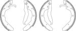 Hella 8DB 355 003-501 комплект тормозных колодок на VW TRANSPORTER III фургон
