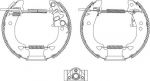 Hella 8DB 355 004-331 комплект тормозных колодок на FIAT UNO (146A/E)