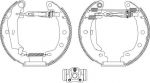 Hella 8DB 355 004-691 комплект тормозных колодок на RENAULT MEGANE I Cabriolet (EA0/1_)