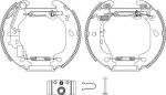 Hella 8DB 355 004-771 комплект тормозных колодок на FIAT PUNTO (188)