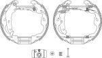 Hella 8DB 355 004-991 комплект тормозных колодок на PEUGEOT 108