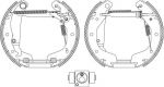 Hella 8DB 355 005-211 комплект тормозных колодок на OPEL CORSA C (F08, F68)