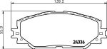 HELLA Колодки тормозные TOYOTA AURIS 1.4-1.6 07-/COROLLA 1.4 07-/RAV 4 06- передние (0446502220, 8DB 355 006-861)
