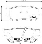 HELLA КОМПЛЕКТ ТОРМОЗНЫХ КОЛОДОК, ДИСКОВЫЙ ТОРМОЗ (8DB 355 009-971)