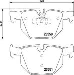 HELLA КОМПЛЕКТ ТОРМОЗНЫХ КОЛОДОК, ДИСКОВЫЙ ТОРМОЗ (8DB 355 011-801)