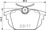 Hella 8DB 355 018-371 комплект тормозных колодок, дисковый тормоз на ALFA ROMEO 146 (930)