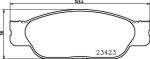 Hella 8DB 355 018-551 комплект тормозных колодок, дисковый тормоз на LINCOLN LS