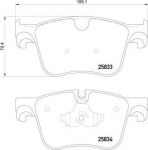 Hella 8DB 355 020-981 комплект тормозных колодок, дисковый тормоз на PEUGEOT 308 II