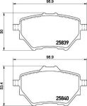 Hella 8DB 355 020-991 комплект тормозных колодок, дисковый тормоз на PEUGEOT 308 II