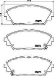 Hella 8DB 355 021-421 комплект тормозных колодок, дисковый тормоз на MAZDA CX-3 (DK)