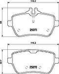 Hella 8DB 355 021-511 комплект тормозных колодок, дисковый тормоз на MERCEDES-BENZ S-CLASS кабрио (A217)
