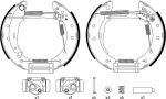 Hella 8DB 355 022-681 комплект тормозных колодок на RENAULT CLIO II (BB0/1/2_, CB0/1/2_)