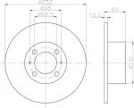 Hella 8DD 355 100-301 тормозной диск на LADA RIVA универсал (2104)