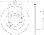 Hella 8DD 355 100-441 тормозной диск на PORSCHE 928