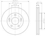 Hella 8DD 355 104-561 тормозной диск на NISSAN VANETTE CARGO фургон (HC 23)