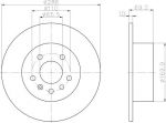Hella 8DD 355 104-701 тормозной диск на OPEL VECTRA B (36_)