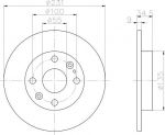 Hella 8DD 355 106-471 тормозной диск на MAZDA 323 C IV (BG)
