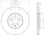 Hella 8DD 355 107-251 тормозной диск на MG MG ZT- T