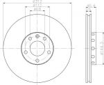 Hella 8DD 355 107-521 тормозной диск на VW PASSAT Variant (3B6)