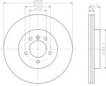 Hella 8DD 355 107-661 тормозной диск на 3 кабрио (E46)